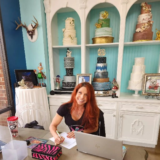 Christy Seguin owner of Cakes Rock and Rose Haven Bakery and Events Venue in Austin TX