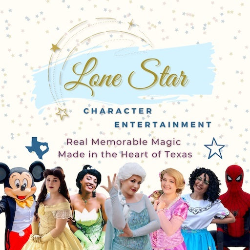 Lonestar Character Entertainment in Austin, TX brings Disney, Marvel and more characters to your next birthday party.