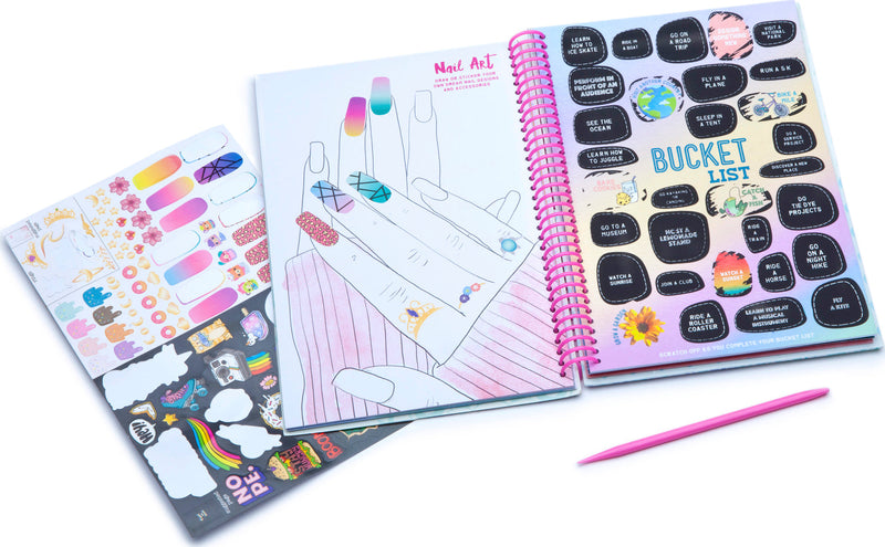 Craft-Tastic Scratch And Sticker Journal