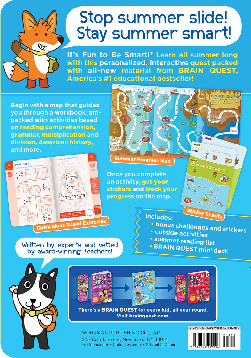 Summer Brain Quest: Between Grades 4 & 5