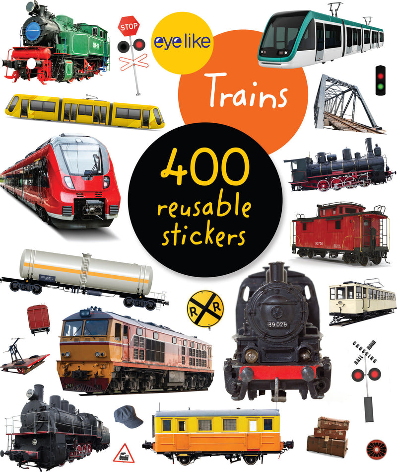 Eyelike Stickers: Trains