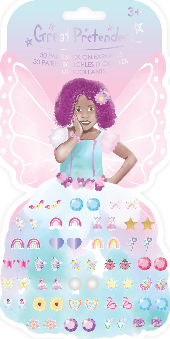 Butterfly Fairy Azaria Sticker Earrings