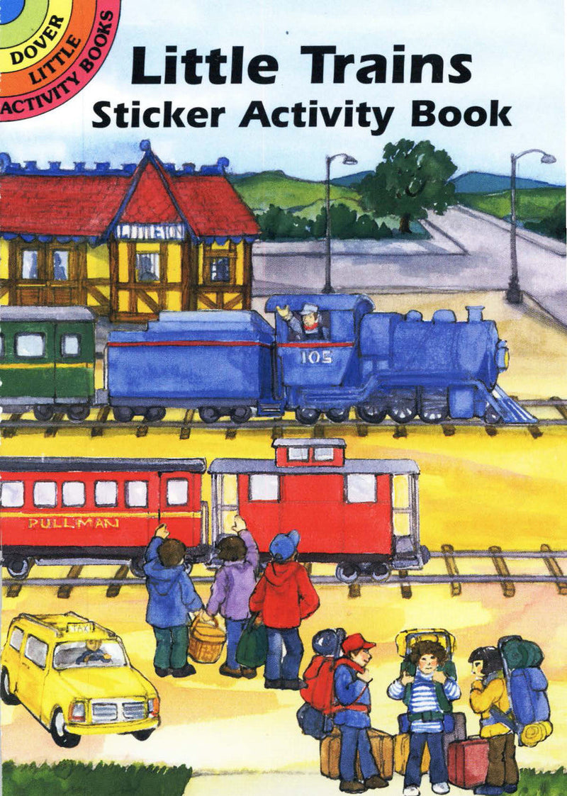 Little Trains Sticker Activity Book