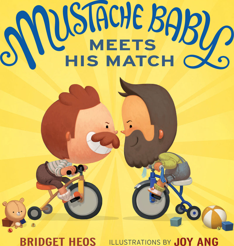 Mustache Baby Meets His Match