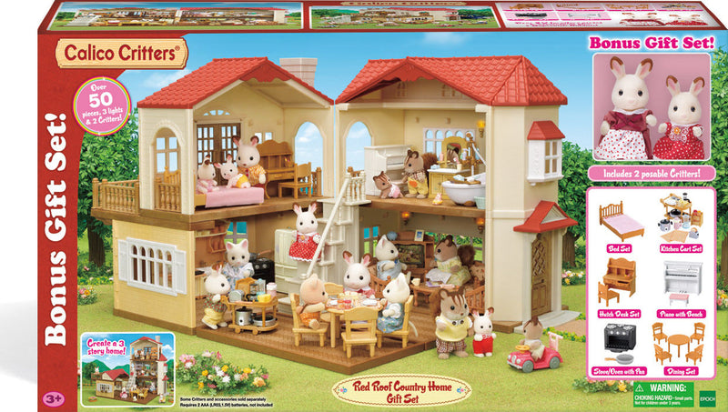 Red Roof Country Home Gift Set