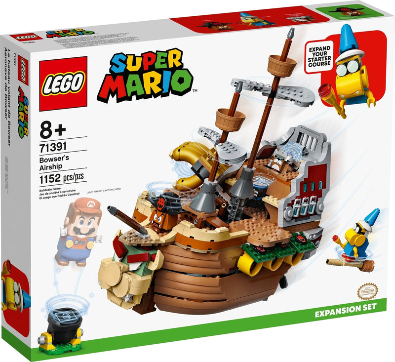 LEGO Super Mario: Bowser’s Airship Expansion Set