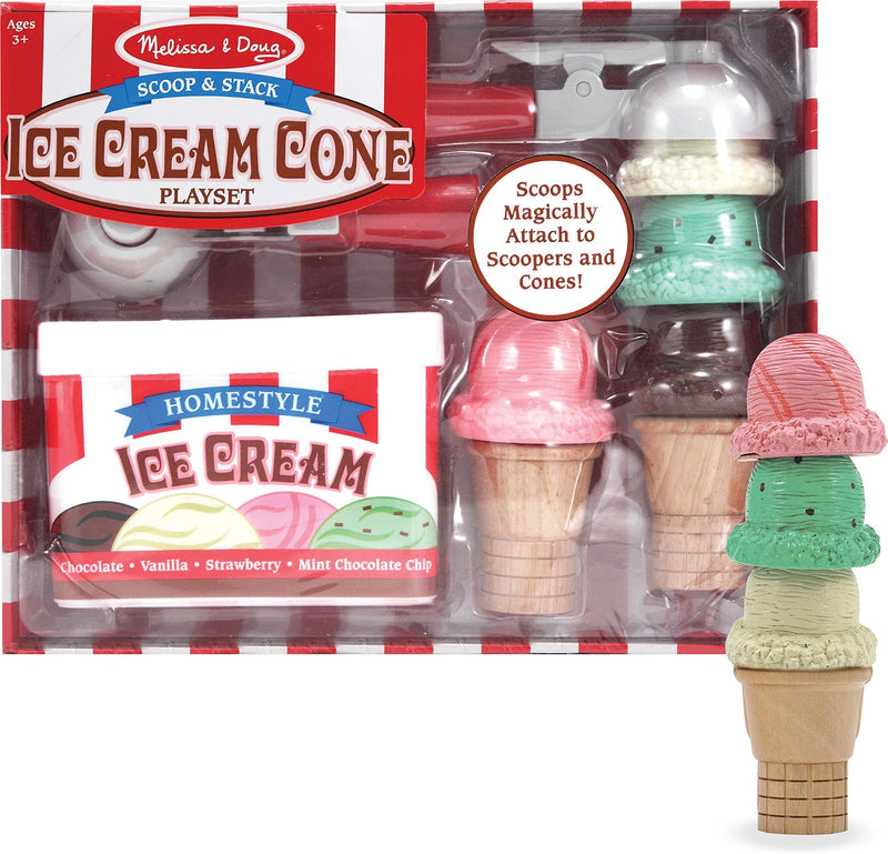 Scoop & Stack Ice Cream Cone Playset