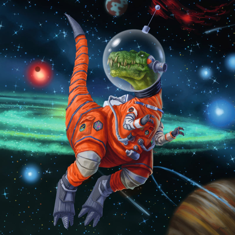 Dinosaurs In Space 3 X 49Pc Puzzles