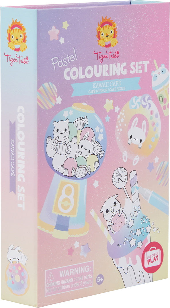 Kawaii Cafe  Coloring Set