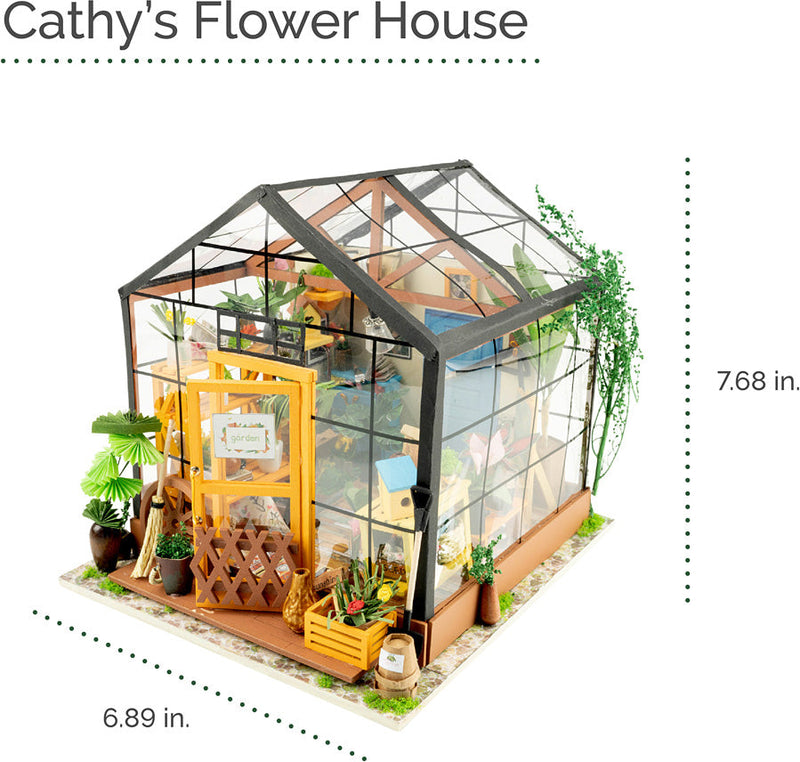 DIY Miniature House: Cathy's Flower House