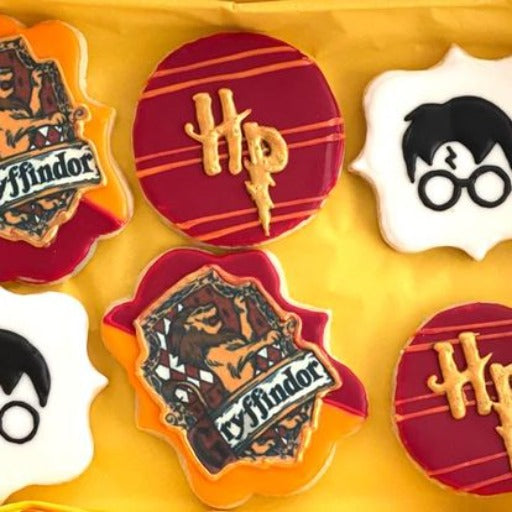 harry potter cookies by simply cake austin