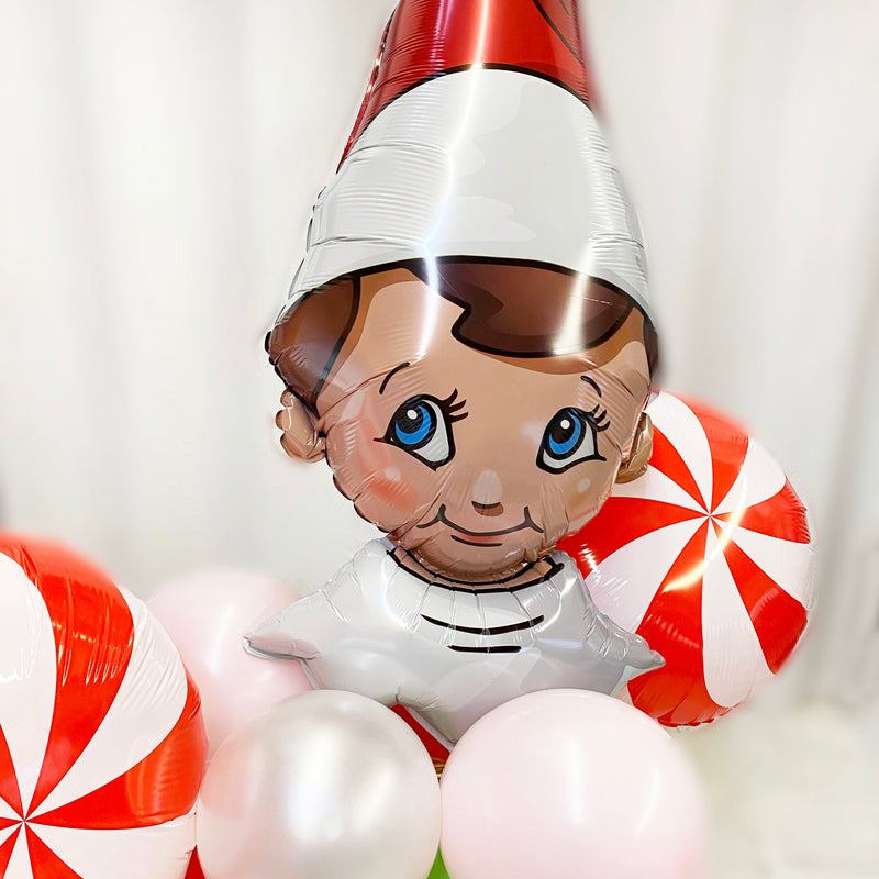 Elf on the Shelf Balloon Bouquet Kit