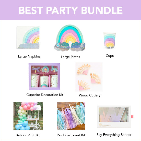 A Pastel Rainbow Party Bundle