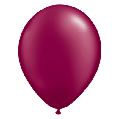 Premium Burgundy Latex Balloon Packs (5", 11”, 16", and 36”)