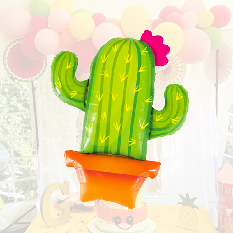 39 Inch Giant Cactus Cute Fiesta Party Balloon