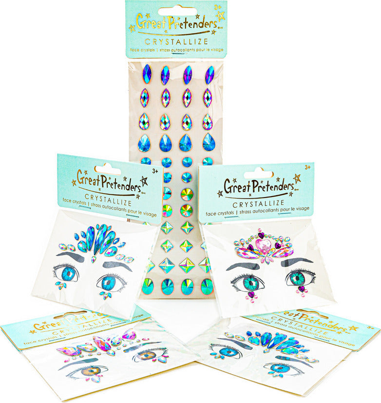 Multi Pack Face Crystals (assorted)