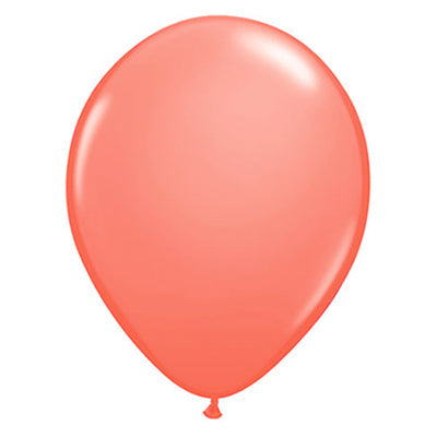 Premium Coral Latex Balloon Packs (5", 11”, 16”, and 36”)