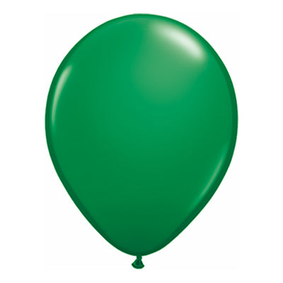 Premium Green Latex Balloon Packs (5", 11”, 16”, 24”, and 36”)