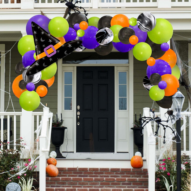 Halloween Balloon Arch - Witches & Monsters Balloon Garland Kit