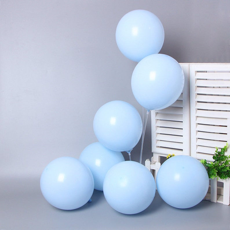 Baby Blue Balloon Arch - Balloon Garland Kit