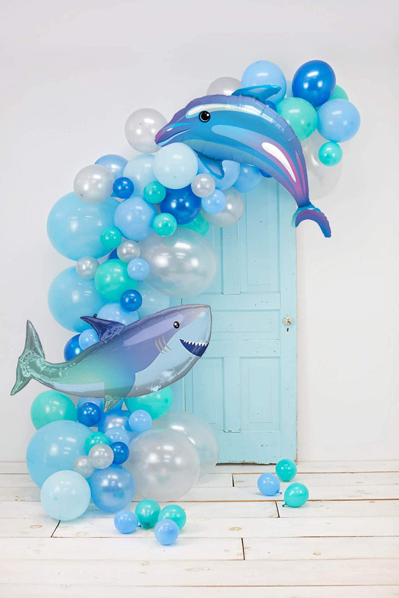 42 Inch Giant Blue Dolphin Party Balloon