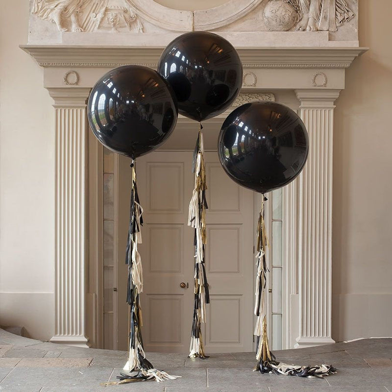 Black, Navy, Brown, Maroon 36" Dark Extra Large Giant Balloons