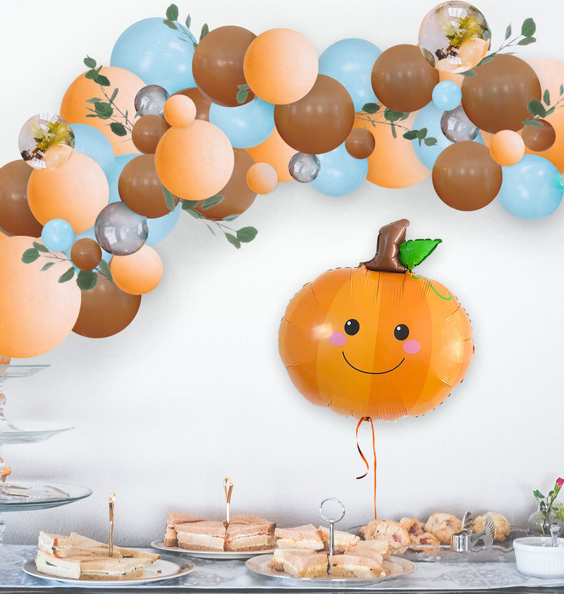 Giant Orange Pumpkin Balloon (29 Inches)