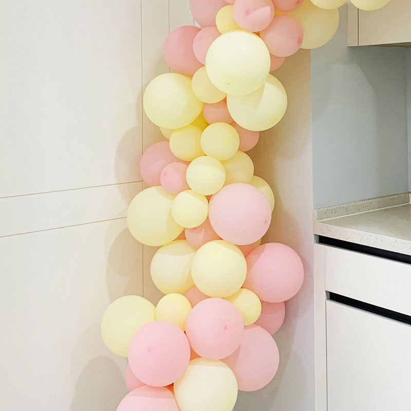 Pink Classic Pooh Garland Balloon Kit from Ellie's Party Supply