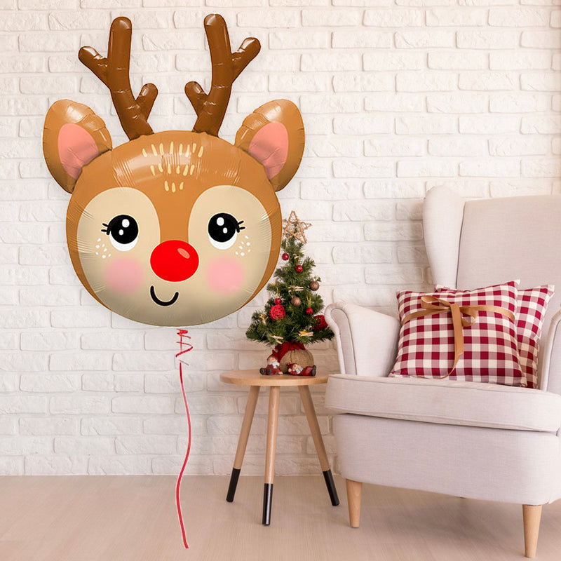 Giant Rudolph the Red Nosed Reindeer Christmas Balloon (35-Inches)