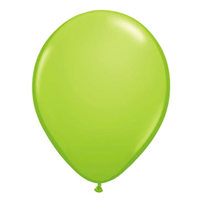 Premium Lime Latex Balloon Packs (5", 11”, 16”, 24”, and 36”)