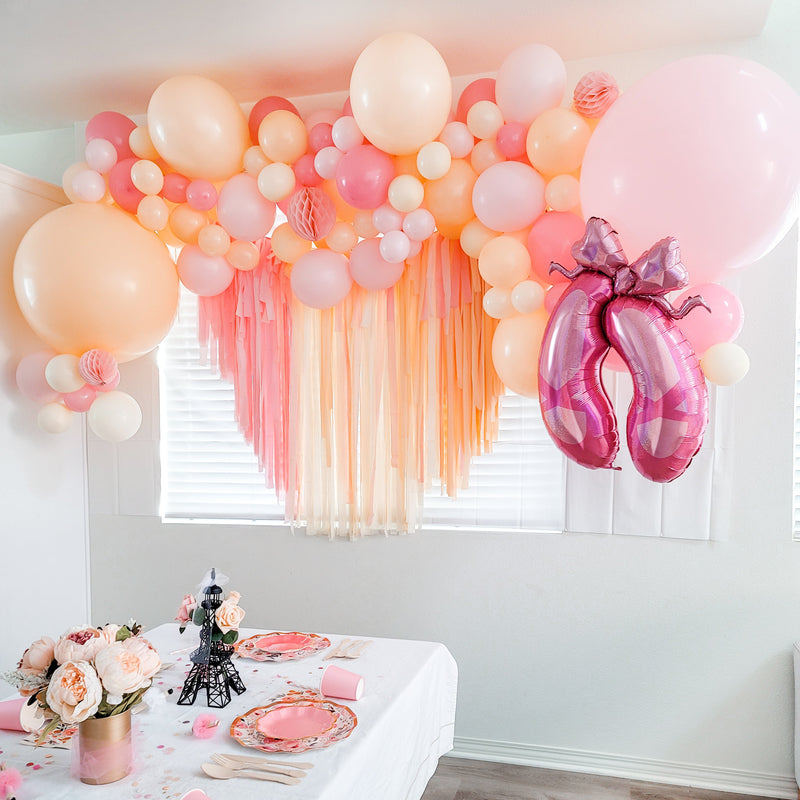 Creamsicle Balloon Arch - Pink Pastel Balloon Garland Kit