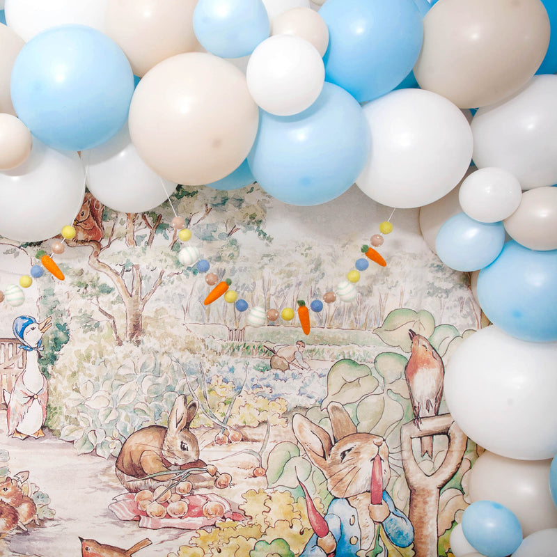 Peter Rabbit Balloon Arch - Easter Balloon Garland Kit
