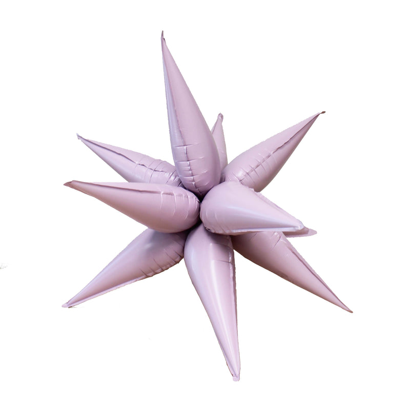 Pastel Pink Starburst Cluster Balloon (26 Inches)