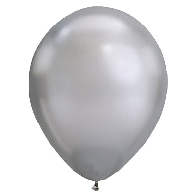 Premium Silver Latex Balloon Packs (5", 11”, 16", 24" and 36”)