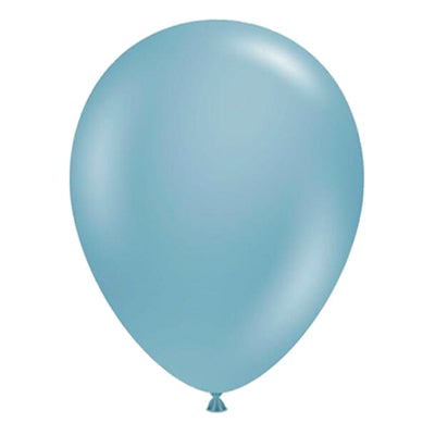 Premium Slate Blue Latex Balloon Packs (5", 11”, 16”, 24”, and 36”)