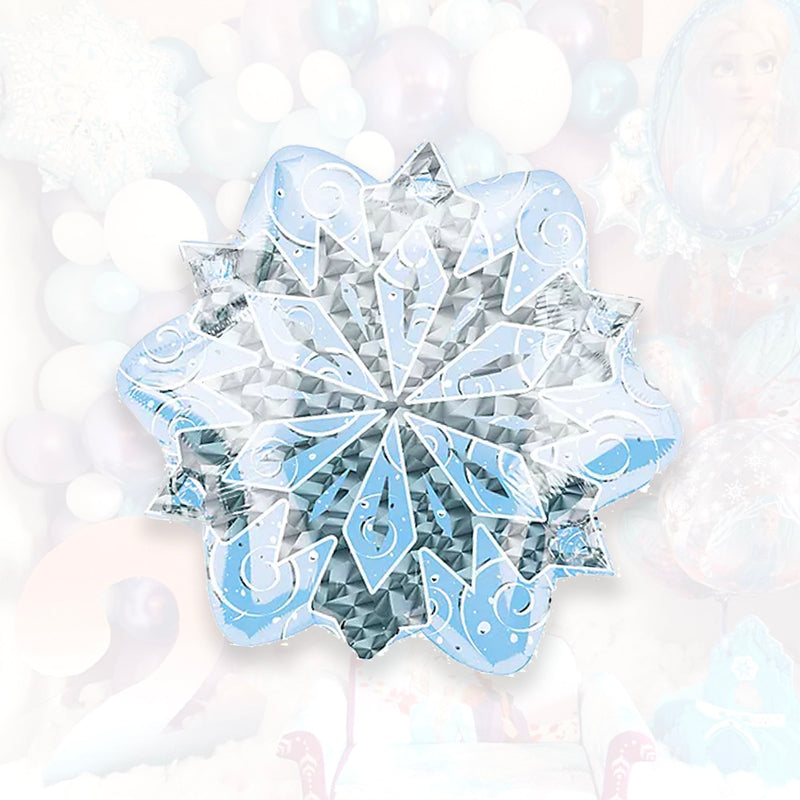 Light Blue Snowflake Balloon (18-Inches)